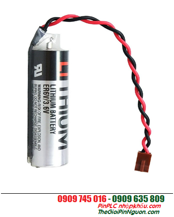 Toshiba ER6VCT; Pin PLC Toshiba ER6VCT lithium 3.6v AA 2000mAh _Made in Japan 